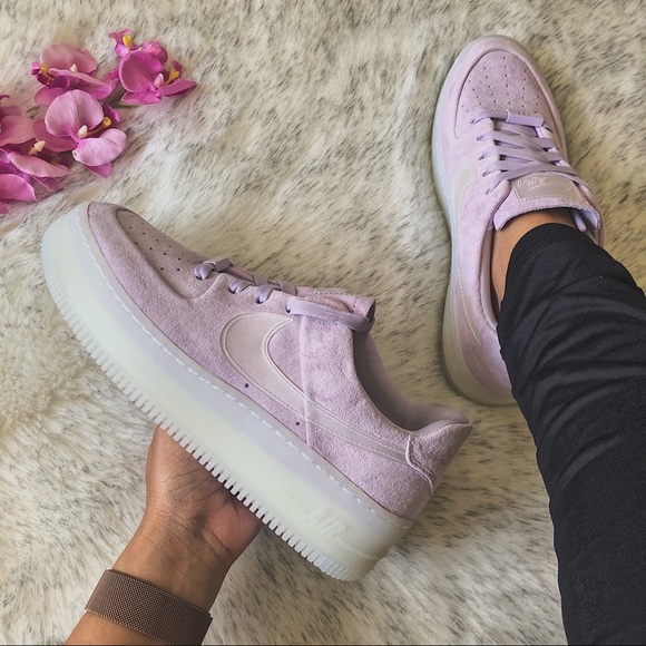 ‼️sold‼️Rare Nike Air Force 1 Sage Lilac 8.5W - Picture 8 of 8